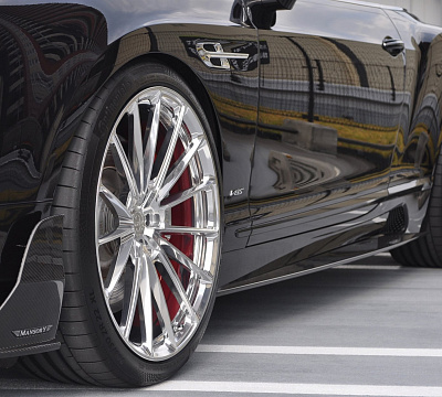 Фото дисков Anrky AN19 на Bentley Continental GT II