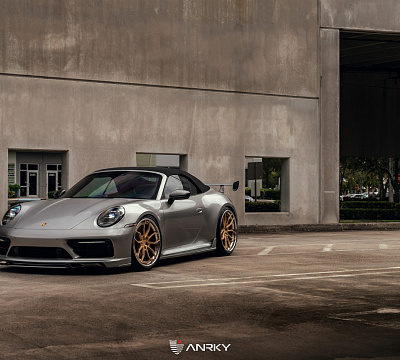 Фото дисков Anrky AN31 на Porsche 911 VIII