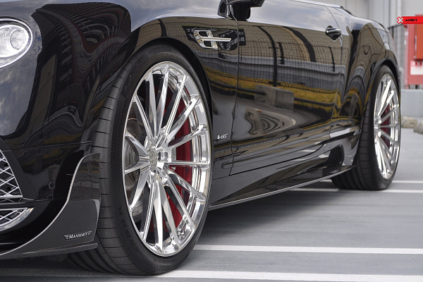 Фото дисков Anrky AN19 Полированный лак на Bentley Continental GT II