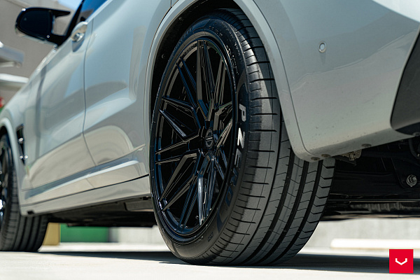 Фото дисков Vossen HF-7 Черный глянец на BMW X3/X3 M (G01/F97)