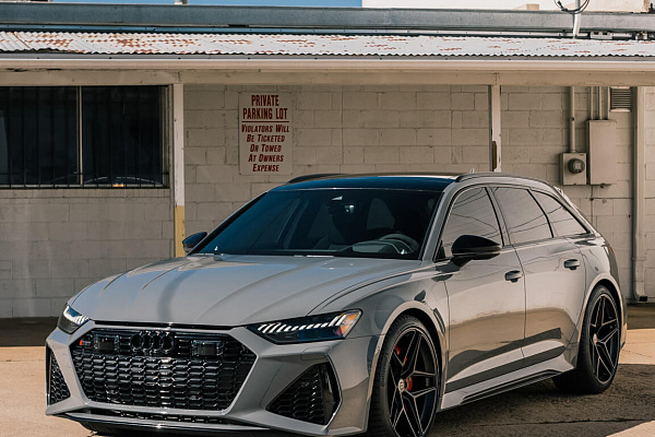 Фото дисков HRE FF11 Черный сатин на Audi A/RS 6 (C8)