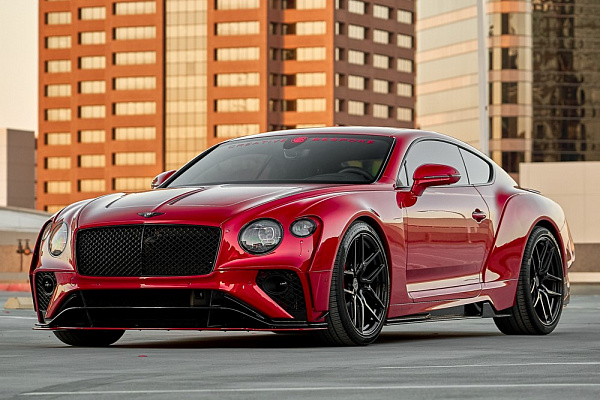 Фото дисков Brixton Forged CM5-R Черный глянец на Bentley Continental GT III