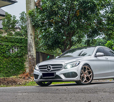 Фото дисков Vossen CG-205 на Mercedes-Benz C-Class (W205)