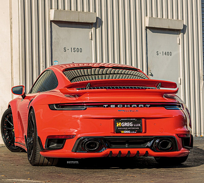 Фото дисков Strasse Wheels SV10 Deep Concave Duoblock на Porsche 911 VIII