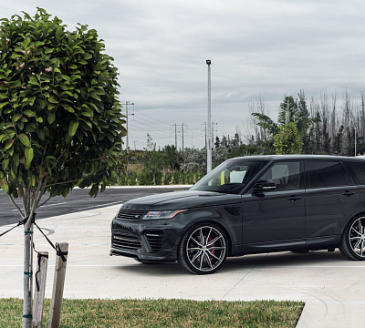 Фото дисков Vossen HF-3 на Land Rover Range Rover Sport II