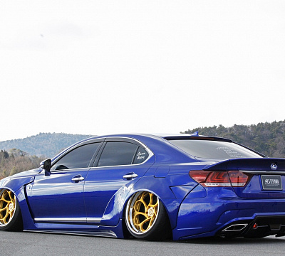 Фото дисков Savini SV69 на Lexus LS IV