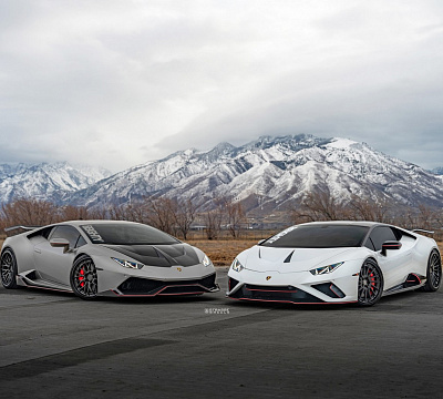 Фото дисков Strasse Wheels SV15T Deep Concave FS на Lamborghini Huracan