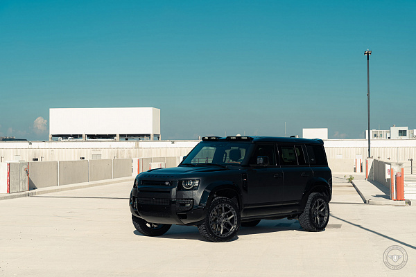 Фото дисков Vossen UV-X Матовый графит на Land Rover Defender II