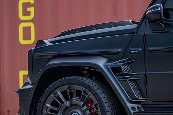 Фото дисков Brixton Forged LX03 Сатиновый темный лак на Mercedes-Benz G-Class III