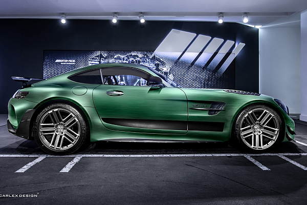 Фото дисков Carlex Design G-Falcon Глянцевый лак на Mercedes-Benz AMG GT I