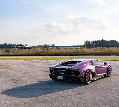 Фото дисков Anrky S3-X0 на Lamborghini Aventador