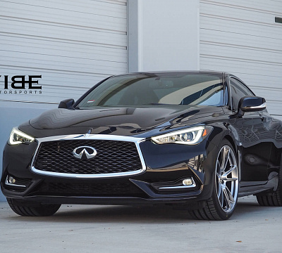 Фото дисков HRE FF04 на Infiniti Q60 II