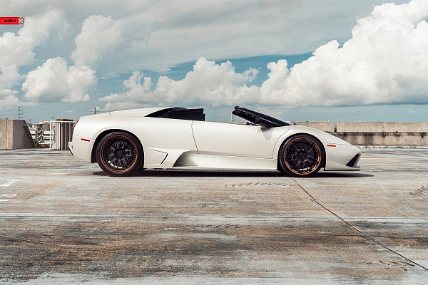 Фото дисков Anrky RS1 Черный сатин на Lamborghini Murcielago