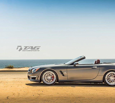 Фото дисков HRE S104 на Mercedes-Benz SL (R231)