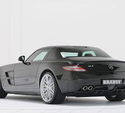 Фото дисков BRABUS Monoblock F (Platinum Edition) на Mercedes-Benz SLS AMG