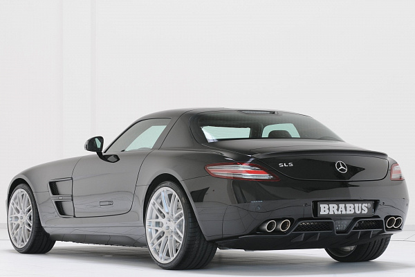 Фото дисков BRABUS Monoblock F (Platinum Edition) Сатиновый лак на Mercedes-Benz SLS AMG