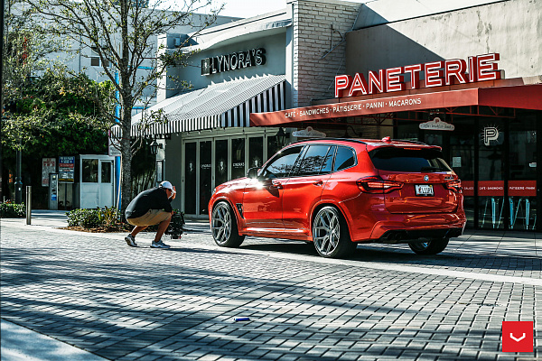 Фото дисков Vossen HF-5 Серебро на BMW X3/X3 M (G01/F97)