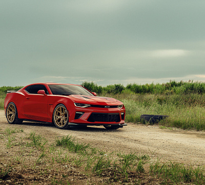 Фото дисков Vossen HF-5 на Chevrolet Camaro VI