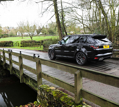 Фото дисков Vossen S17-01 на Land Rover Range Rover Sport II