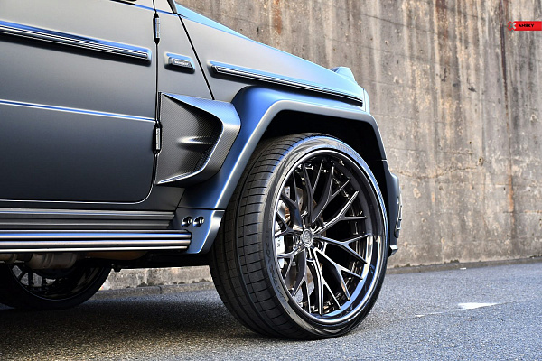 Фото дисков Anrky AN30 Глянцевый темный лак на Mercedes-Benz G-Class III