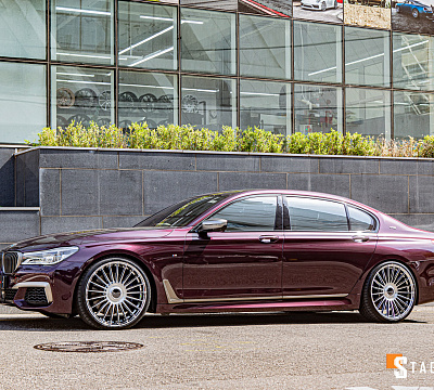 Фото дисков Vossen HF-8 на BMW 7 (G11/G12)