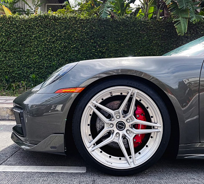Фото дисков Brixton Forged VL2 на Porsche 911 VIII