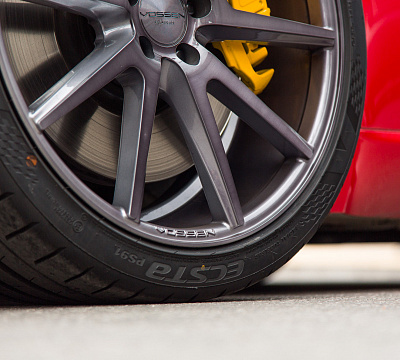 Фото дисков Vossen VFS-1 на Jaguar F-Type