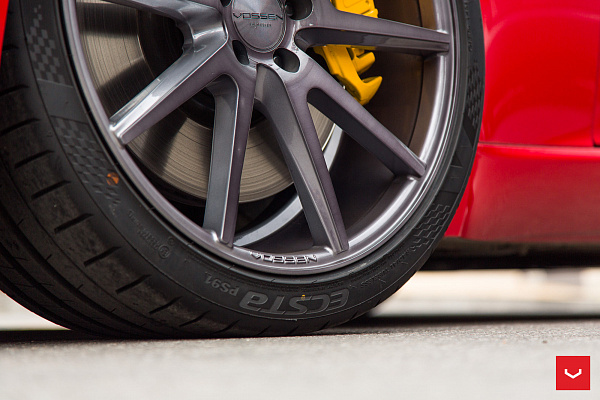 Фото дисков Vossen VFS-1 Глянцевый графит на Jaguar F-Type