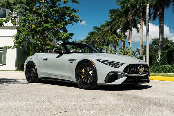 Фото дисков Anrky AN24 Черный глянец на Mercedes-Benz SL (R232)