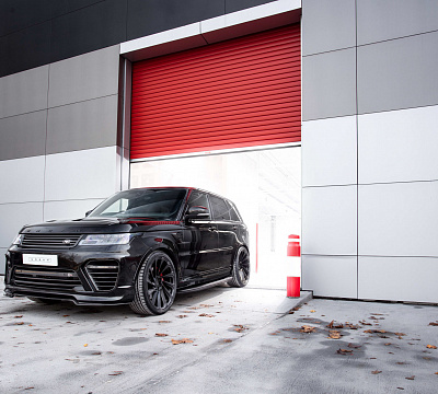 Фото дисков Vossen UV-3 на Land Rover Range Rover Sport II