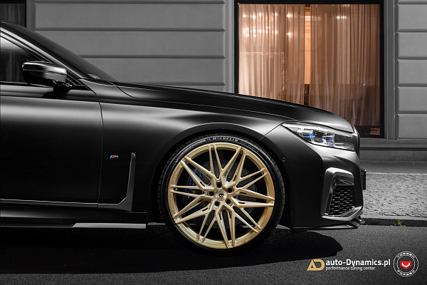 Фото дисков Vossen EVO-5R Сатиновая шампань на BMW 7 (G11/G12)