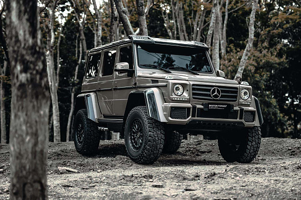 Фото дисков Brixton Forged BX03-M Сатиновый графит на Mercedes-Benz G-Class II