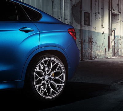 Фото дисков Vossen HF-2 на BMW X6/X6 M (F16/F86)