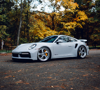 Фото дисков HRE 522 на Porsche 911 VIII