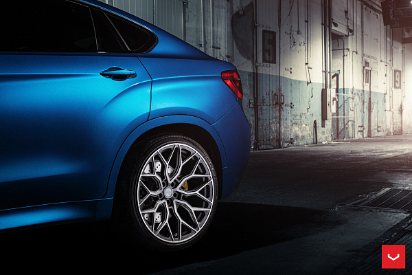 Фото дисков Vossen HF-2 Алмазная проточка на BMW X6/X6 M (F16/F86)