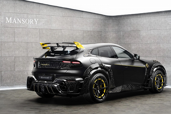 Фото дисков Mansory FC.5 Черный глянец на Ferrari Purosangue