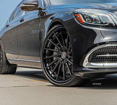 Фото дисков Strasse Wheels SV15T Deep Concave FS на Mercedes-Benz S-Class (W222, C217)