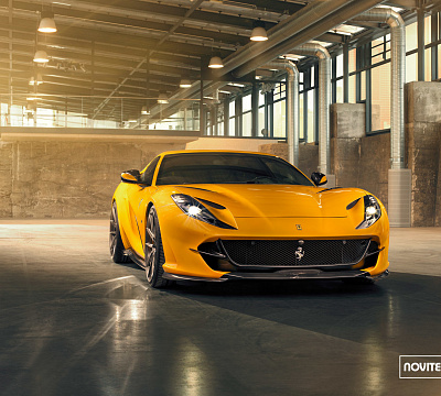 Фото дисков NOVITEC NF8 на Ferrari 812