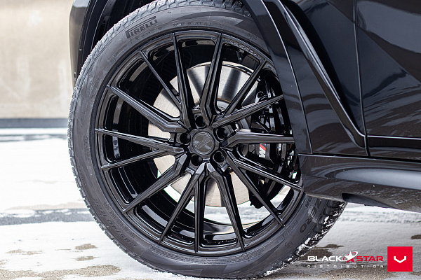 Фото дисков Vossen HF-4T Черный глянец на BMW X7 (G07)