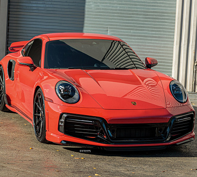 Фото дисков Strasse Wheels SV10 Deep Concave Duoblock на Porsche 911 VIII