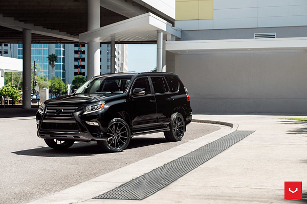 Фото дисков Vossen HF6-1 Глянцевый темный лак на Lexus GX II