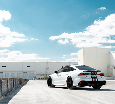 Фото дисков Vossen HF-7 на Audi A/RS 7 (4K)