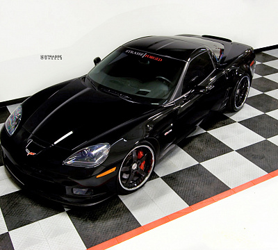 Фото дисков Strasse Wheels S5 Signature на Chevrolet Corvette C6