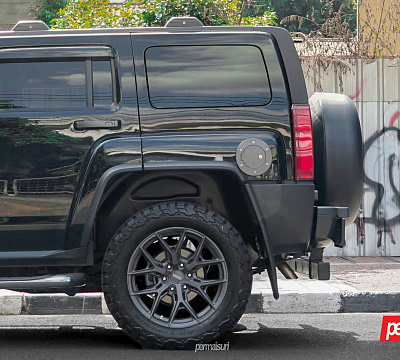 Фото дисков Vossen HF6-4 на Hummer H3