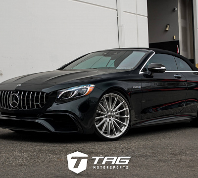 Фото дисков HRE P103SC на Mercedes-Benz S-Class (W222, C217)