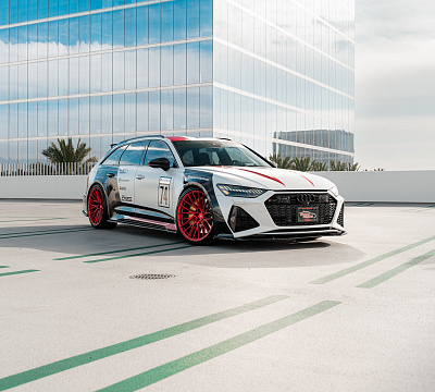 Фото дисков Vossen EVO-6TR на Audi A/RS 6 (C8)