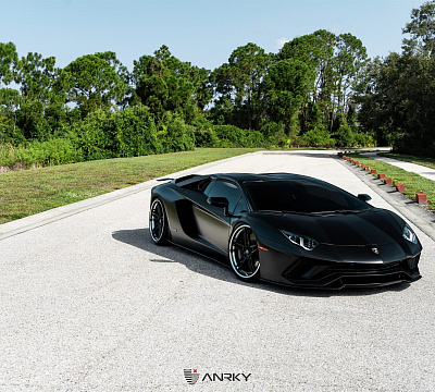 Фото дисков Anrky AN37 на Lamborghini Aventador
