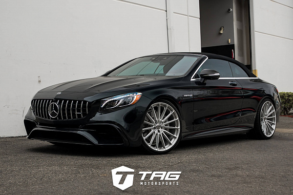 Фото дисков HRE P103SC Глянцевый лак на Mercedes-Benz S-Class (W222, C217)