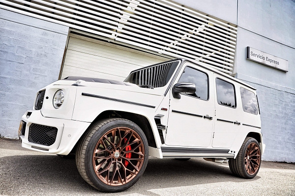 Фото дисков HRE P200 Сатиновая темная медь на Mercedes-Benz G-Class III