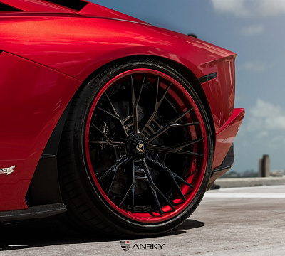Фото дисков Anrky S3-X5 на Lamborghini Aventador